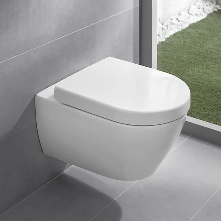 Villeroy & Boch Subway 2.0 Tiefspül-WC spülrandlos, wandhängend, mit DirectFlush Bild 7