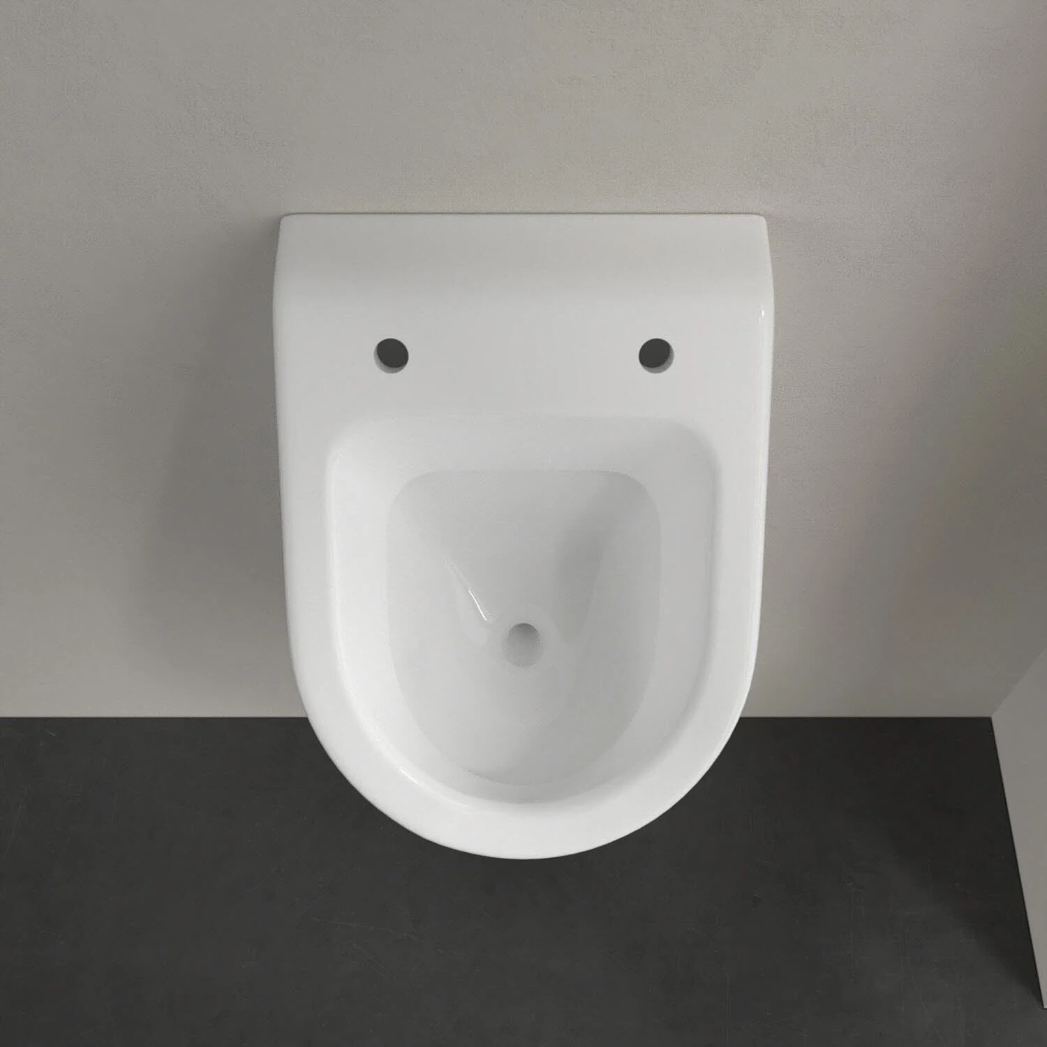 Villeroy & Boch Subway Absaug-Urinal für Deckel, Zulauf verdeckt Bild 4