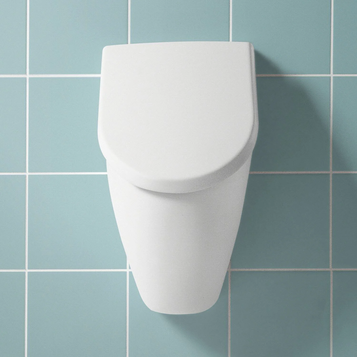 Villeroy & Boch Subway Absaug-Urinal für Deckel, Zulauf verdeckt Bild 6