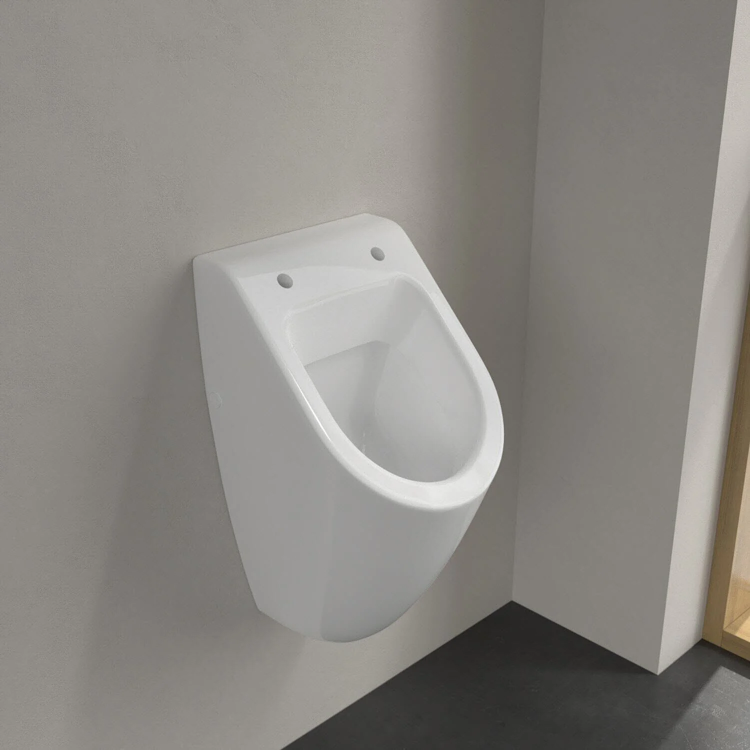 Villeroy & Boch Subway Absaug-Urinal für Deckel, Zulauf verdeckt Bild 7