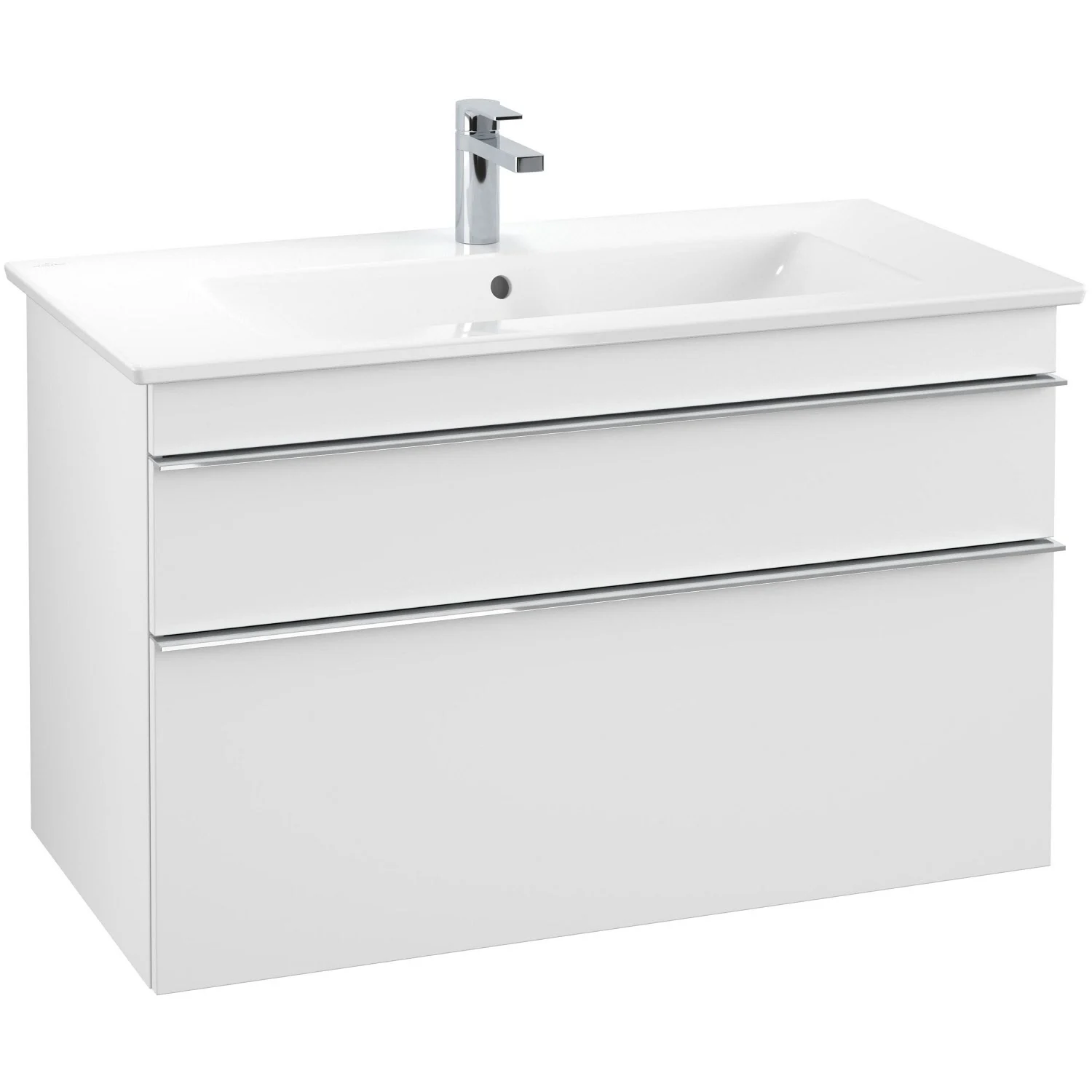 Villeroy & Boch Venticello Waschtischunterschrank 95,3 x 59 cm, 2 Auszüge, für Waschbecken mittig Bild 2