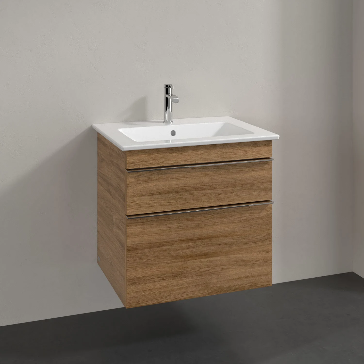 Villeroy & Boch Venticello Waschtischunterschrank 60,3 x 59 cm, 2 Auszüge