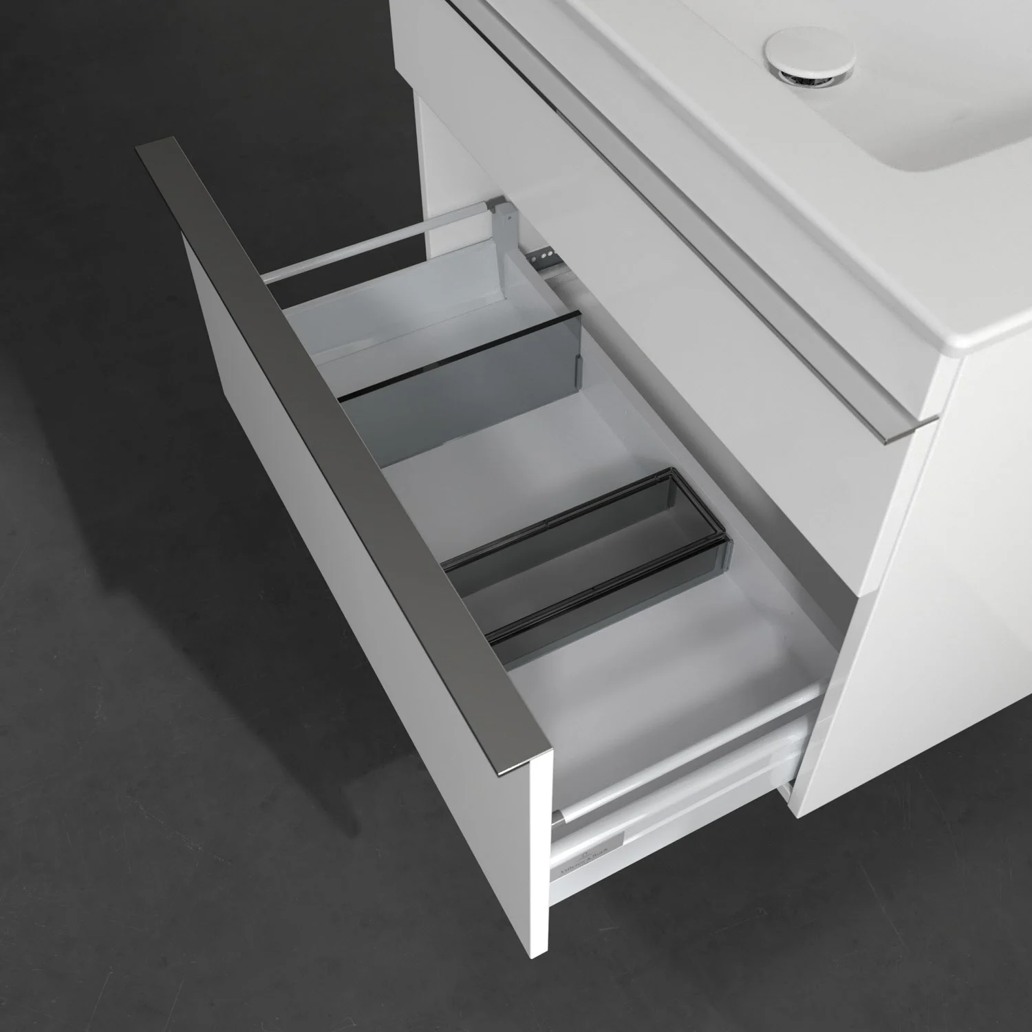 Villeroy & Boch Venticello Waschtischunterschrank 75,3 x 59 cm, 2 Auszüge Bild 7