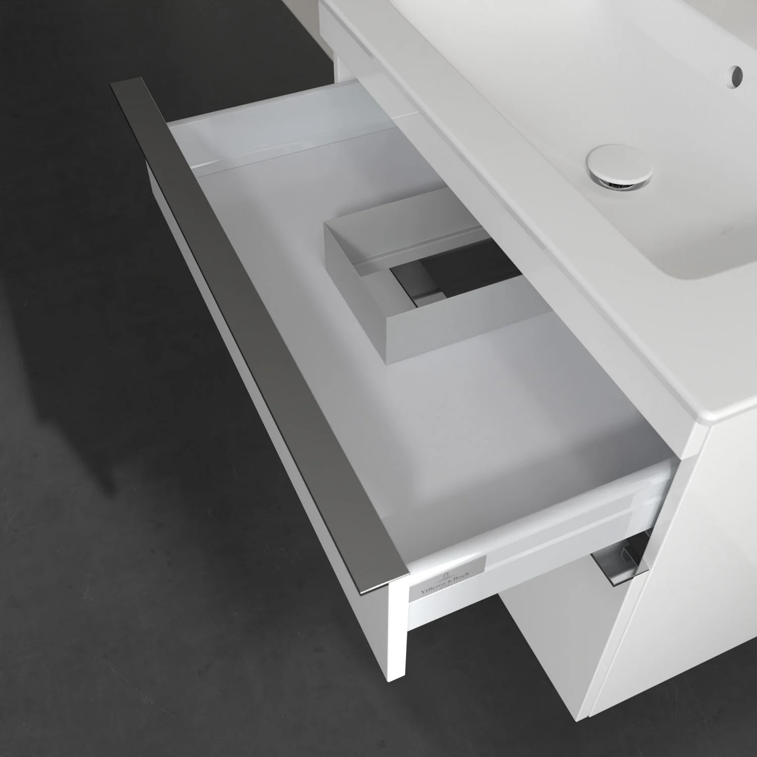 Villeroy & Boch Venticello Waschtischunterschrank 75,3 x 59 cm, 2 Auszüge Bild 8