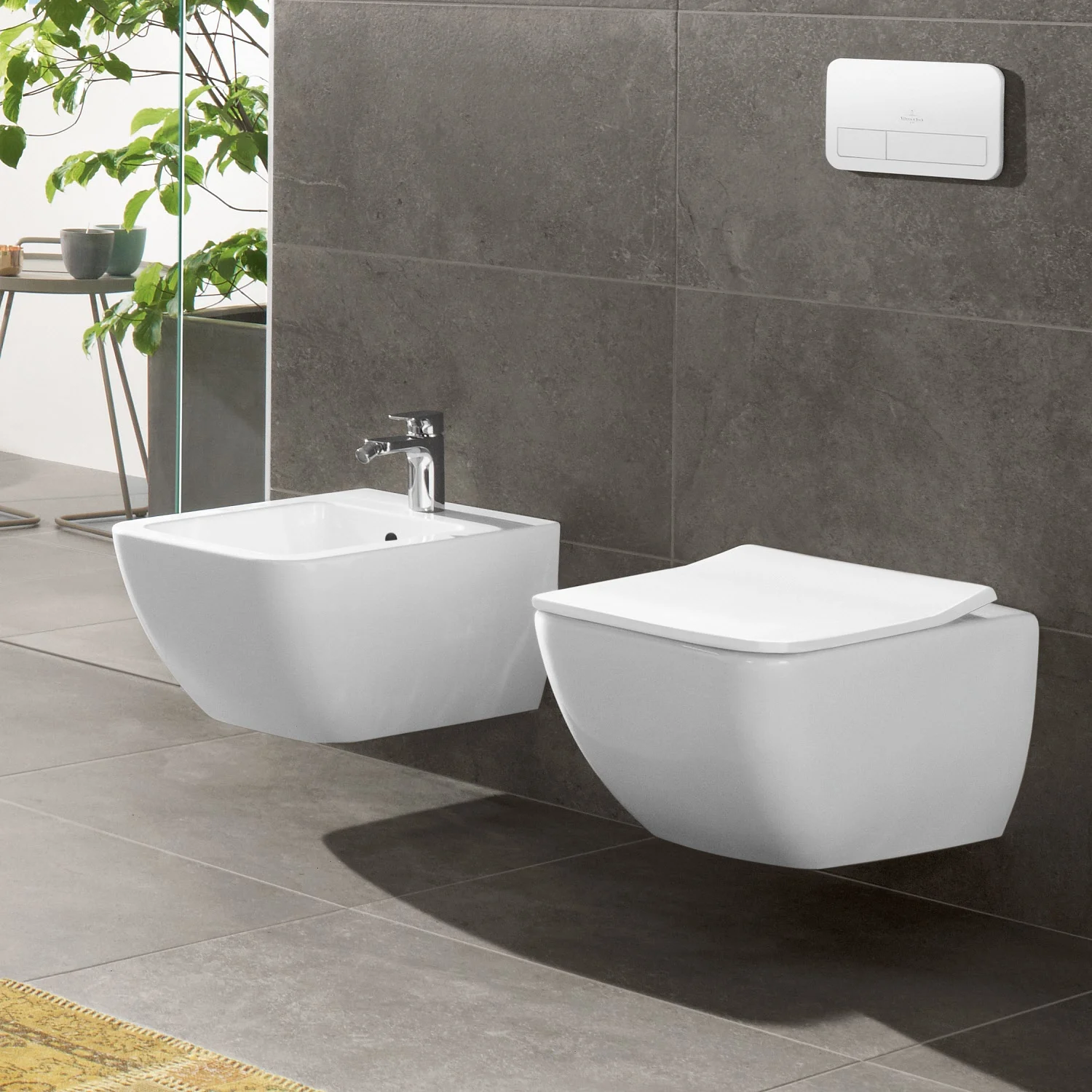 Villeroy & Boch Venticello Bidet, wandhängend Bild 3