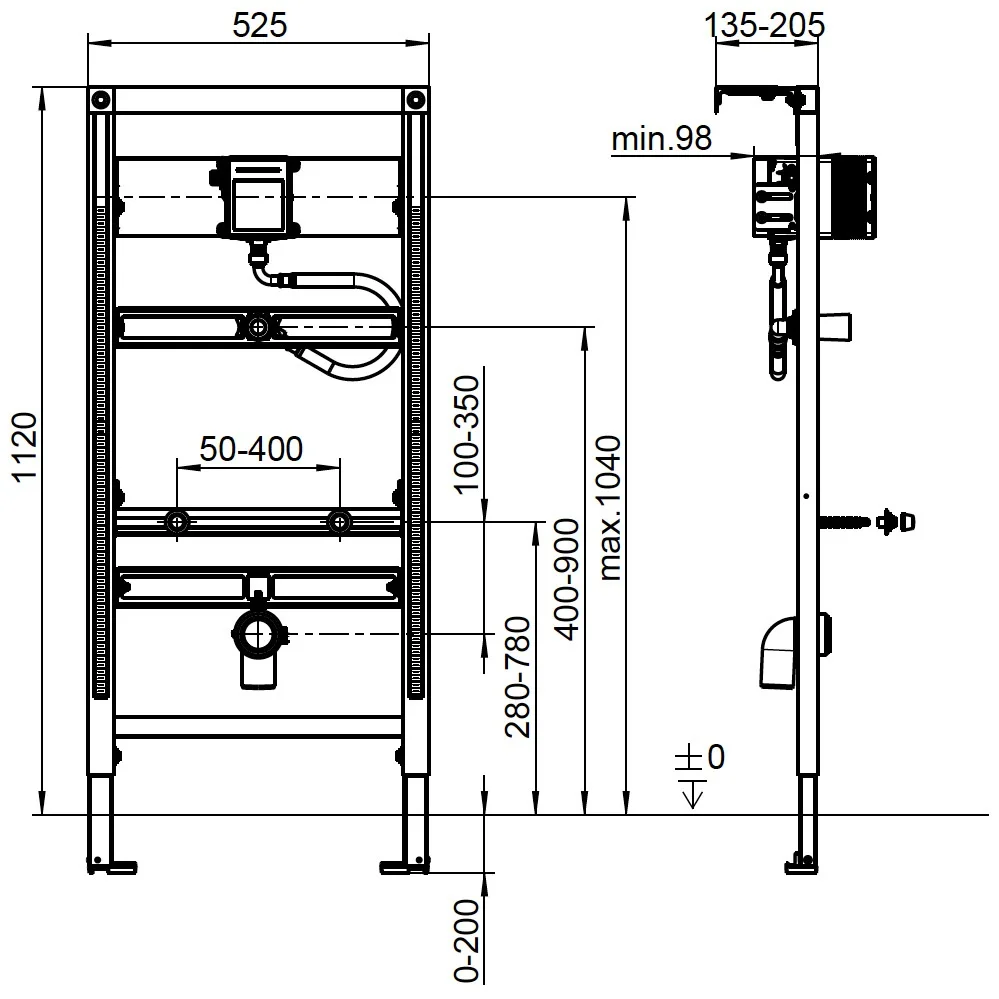 Villeroy & Boch Viconnect Urinal-Element Bild 3