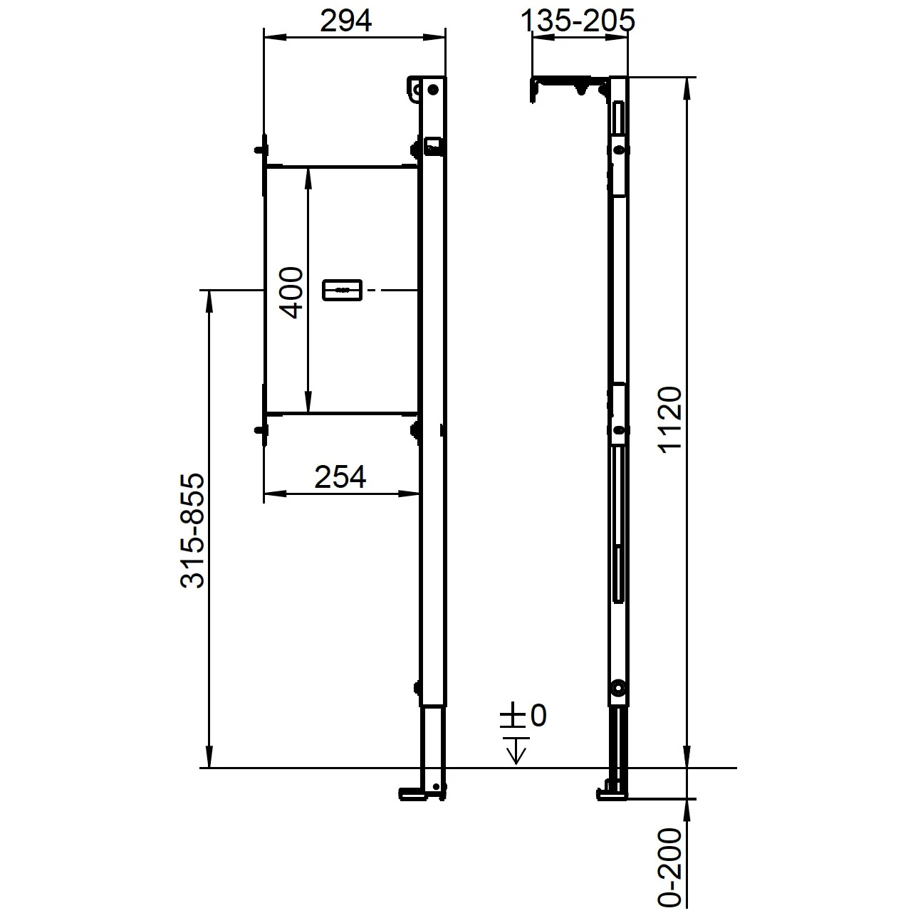 Villeroy & Boch Viconnect Befestigungselement für Haltegriffe, rechts Bild 3