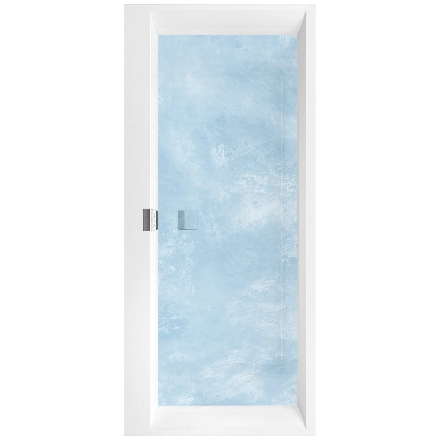 Villeroy & Boch Squaro Edge 12 Duo Badewanne 160 x 75 cm, Airpool Entry, Technik Position 1 Bild 2