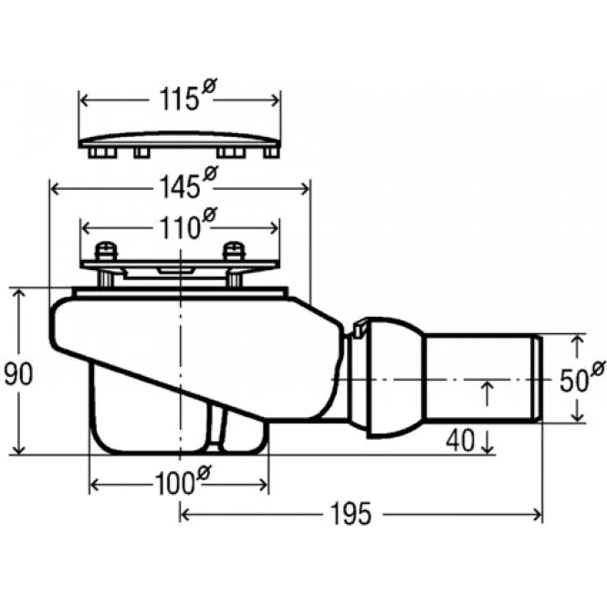 Villeroy & Boch Ablauf Tempoplex Plus Bild 2