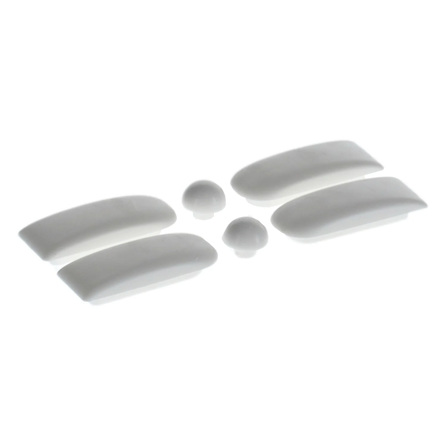 Białe części plastikowe w widoku z przodu, Villeroy & Boch