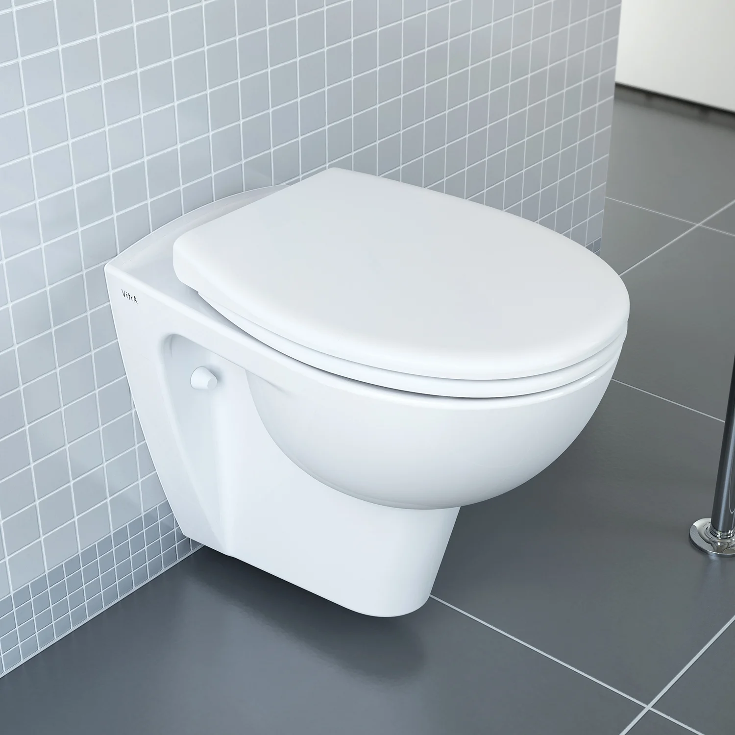 Toaleta wisząca z zamkniętą pokrywą, Vitra