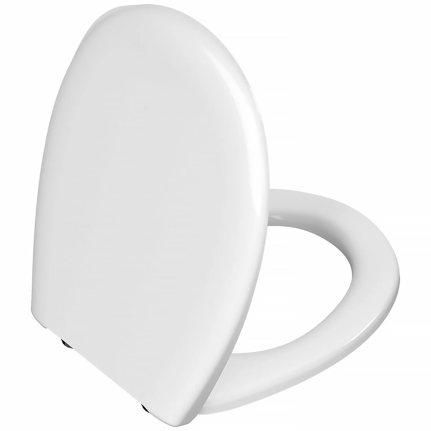 Biała deska sedesowa widok z boku, Vitra