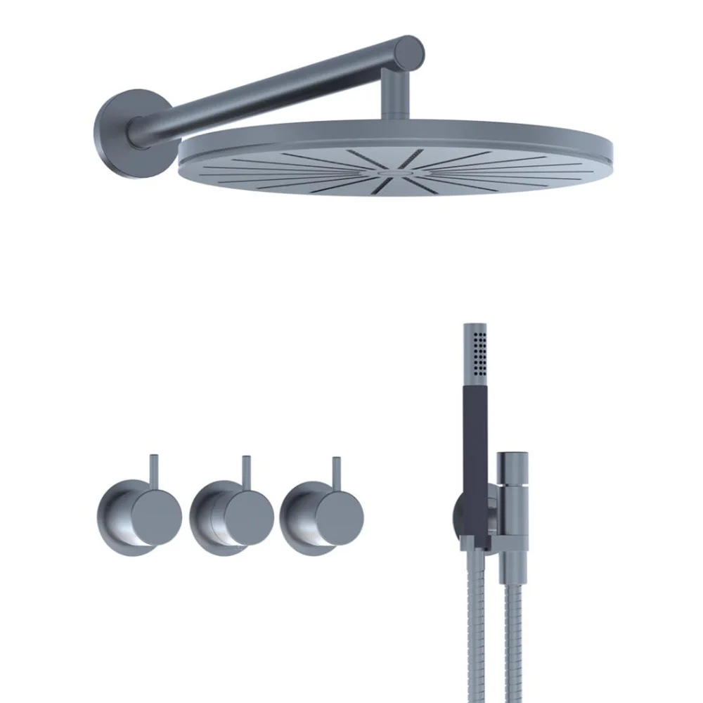 Vola UP Brausethermostat-Mischkombination mit Thermostat 5400FV