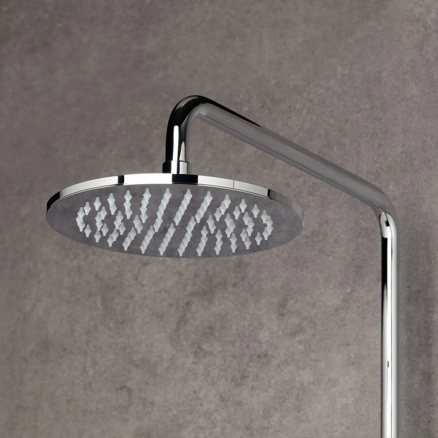 Kolumna prysznicowa herzbach LIVING SPA z głowicą deszczową o średnicy 20 cm, z ręczną głowicą na drążku Zdjęcie 3