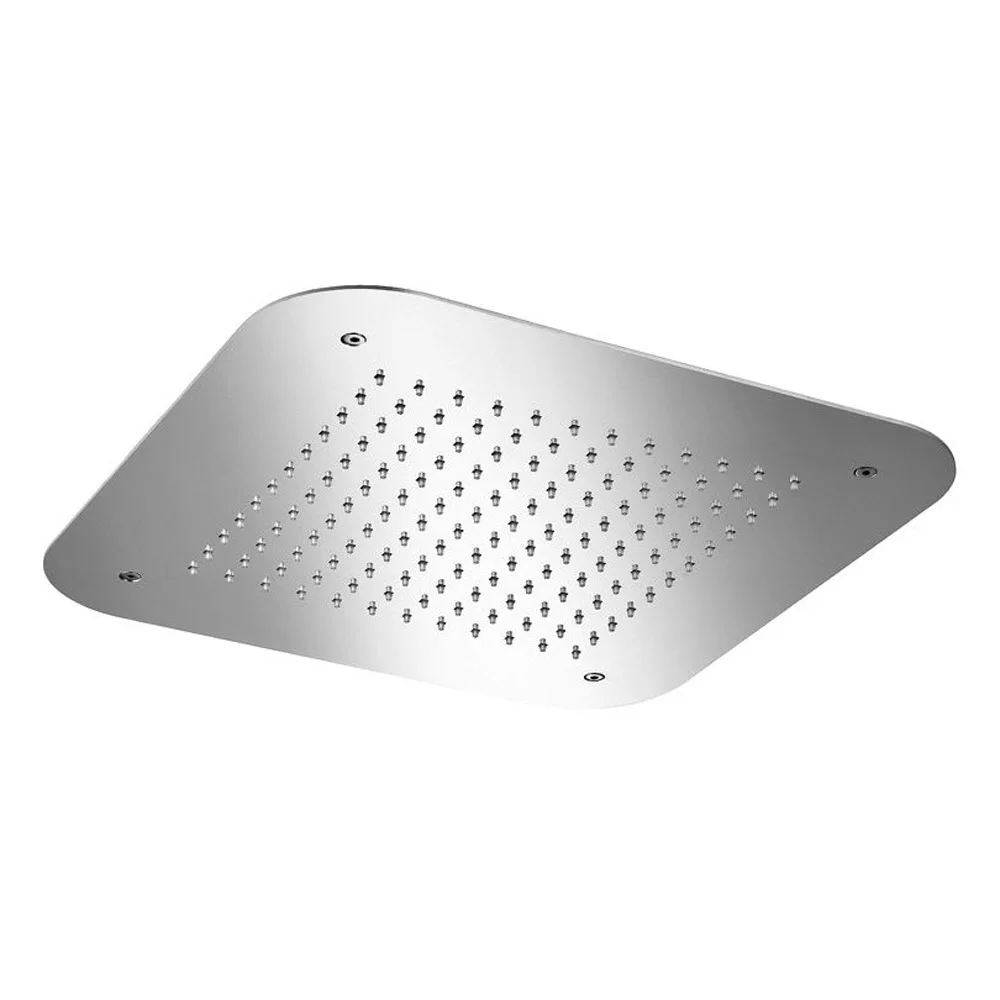 Herzbach LIVING SPA Slim – głowica prysznicowa typu „deszczowego” 42 x 42 cm, montaż sufitowy