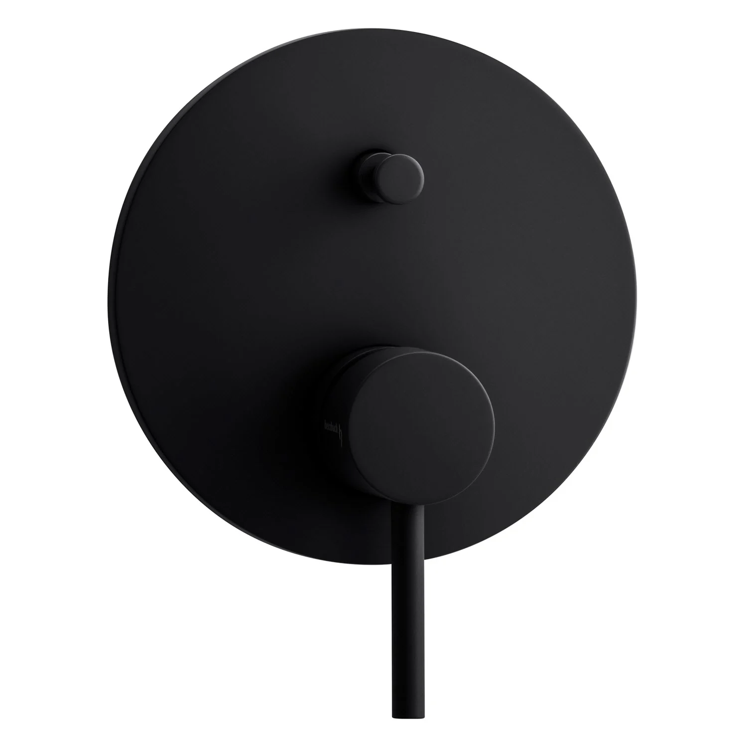 Herzbach DEEP BLACK Wannenfüll- und Brausebatterie Farbset