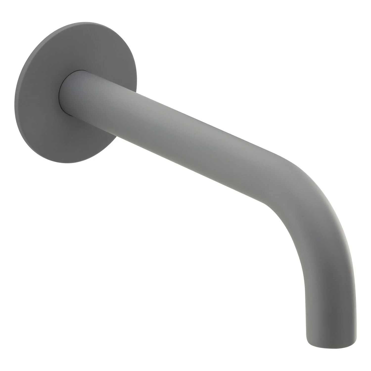 Herzbach DEEP GREY Wandauslauf, Ausladung 21 cm