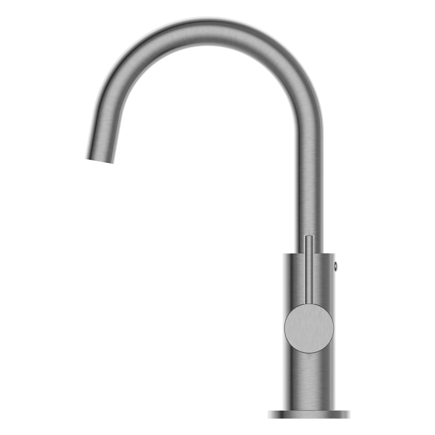 Herzbach DEEP IX Waschtischmischer Slim M-Size Griff seitlich mit PUSH-Ablaufventil Bild 4