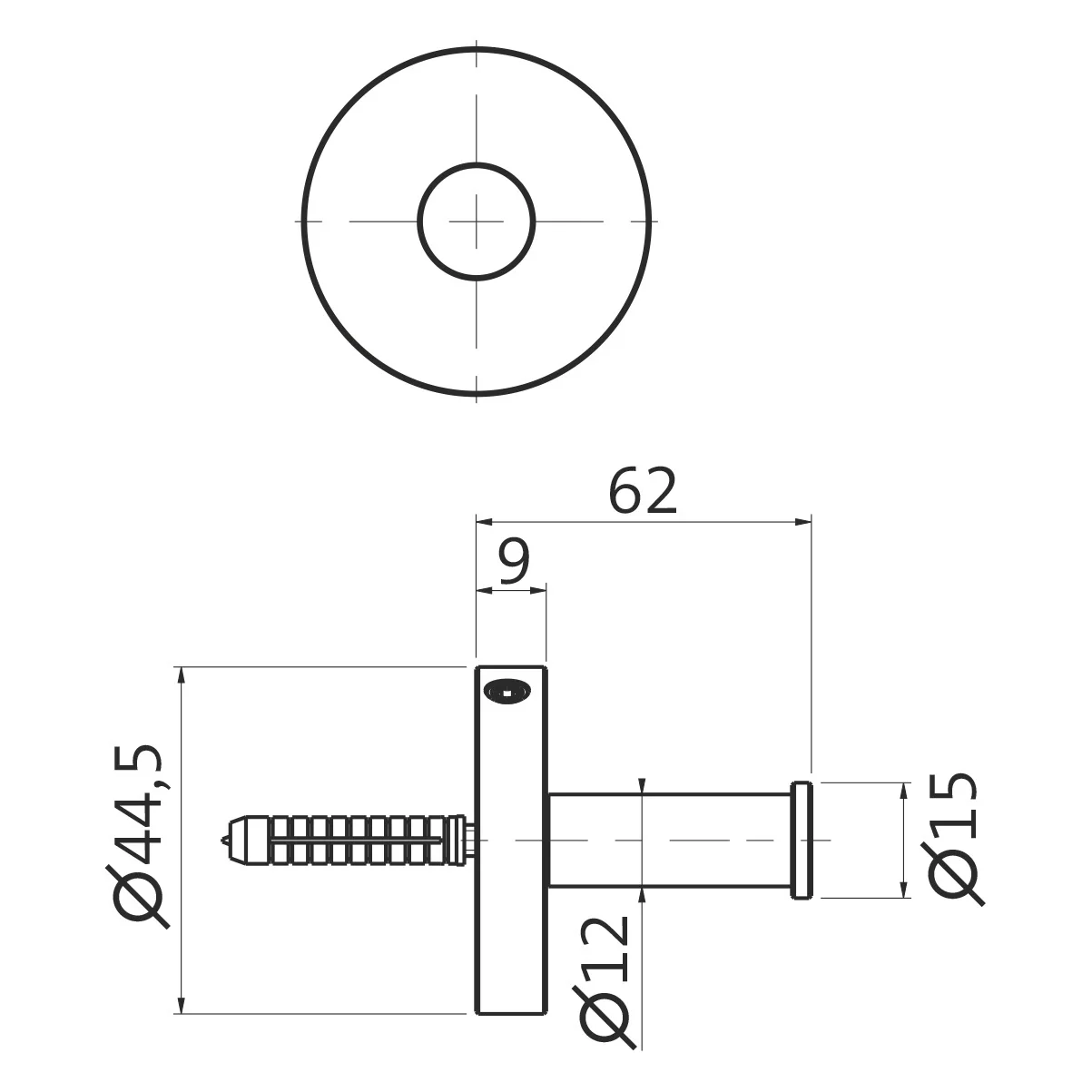 Herzbach LIVING Handtuchhaken 6,2 cm Bild 2