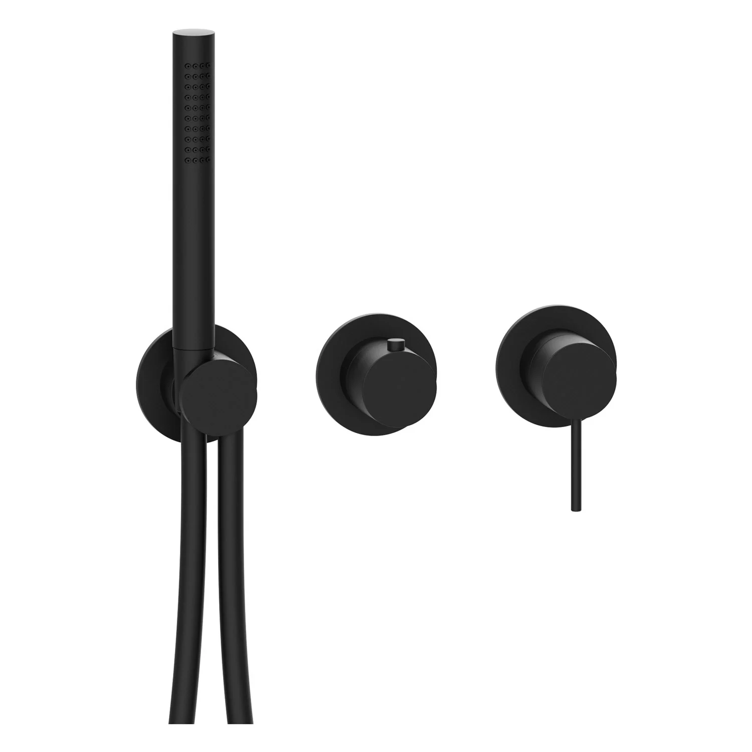 Herzbach MODUL7 BLACK Hebelmischer Farbset für 2/3 Verbraucher Bild 2