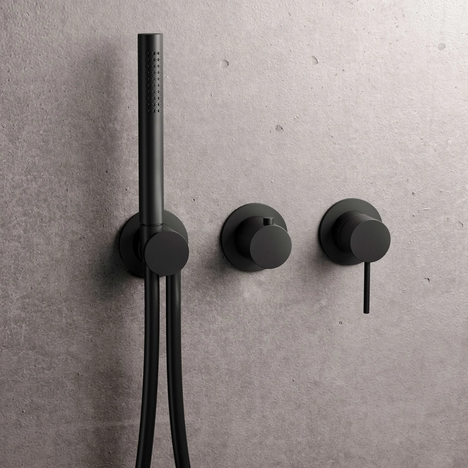 Herzbach MODUL7 BLACK Hebelmischer Farbset für 2/3 Verbraucher