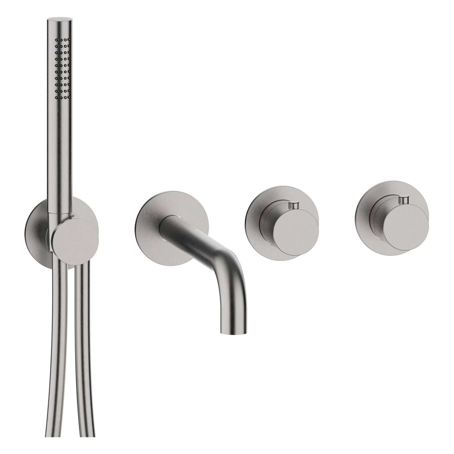 Herzbach MODUL7 IX Thermostat Farbset für 2 Verbraucher mit Wanneneinlauf