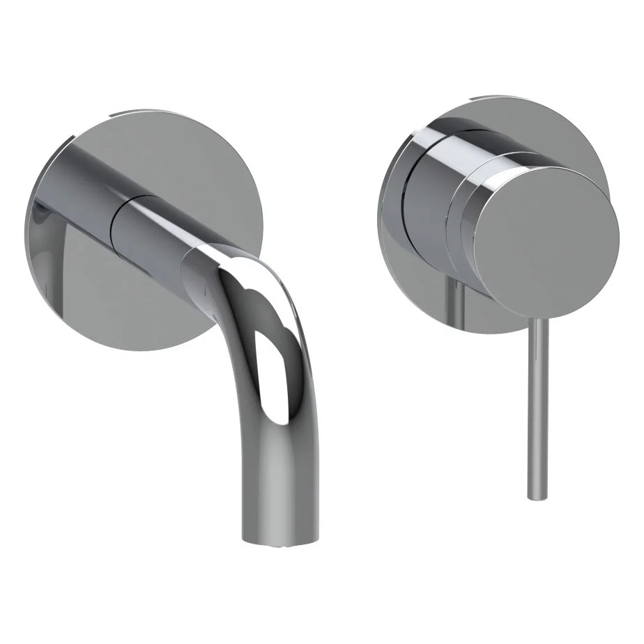 Herzbach MODUL7 Waschtisch-Wandbatterie Farbset Ausladung 16 cm Bild 2