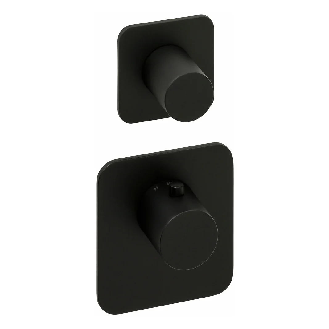 Herzbach LOGIC XL 1 Thermostat-Farbset 2 Blenden und 2 Griffe