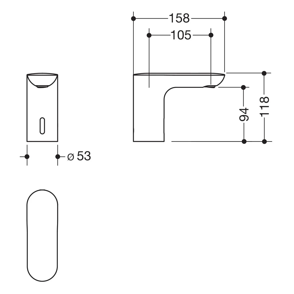 Rysunek techniczny baterii, Hewi