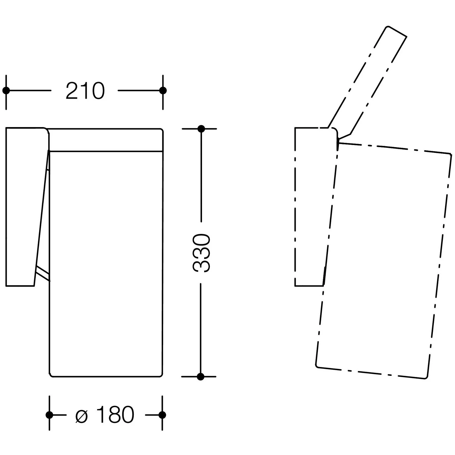 HEWI Serie 477/801 Abfallbehälter Bild 5