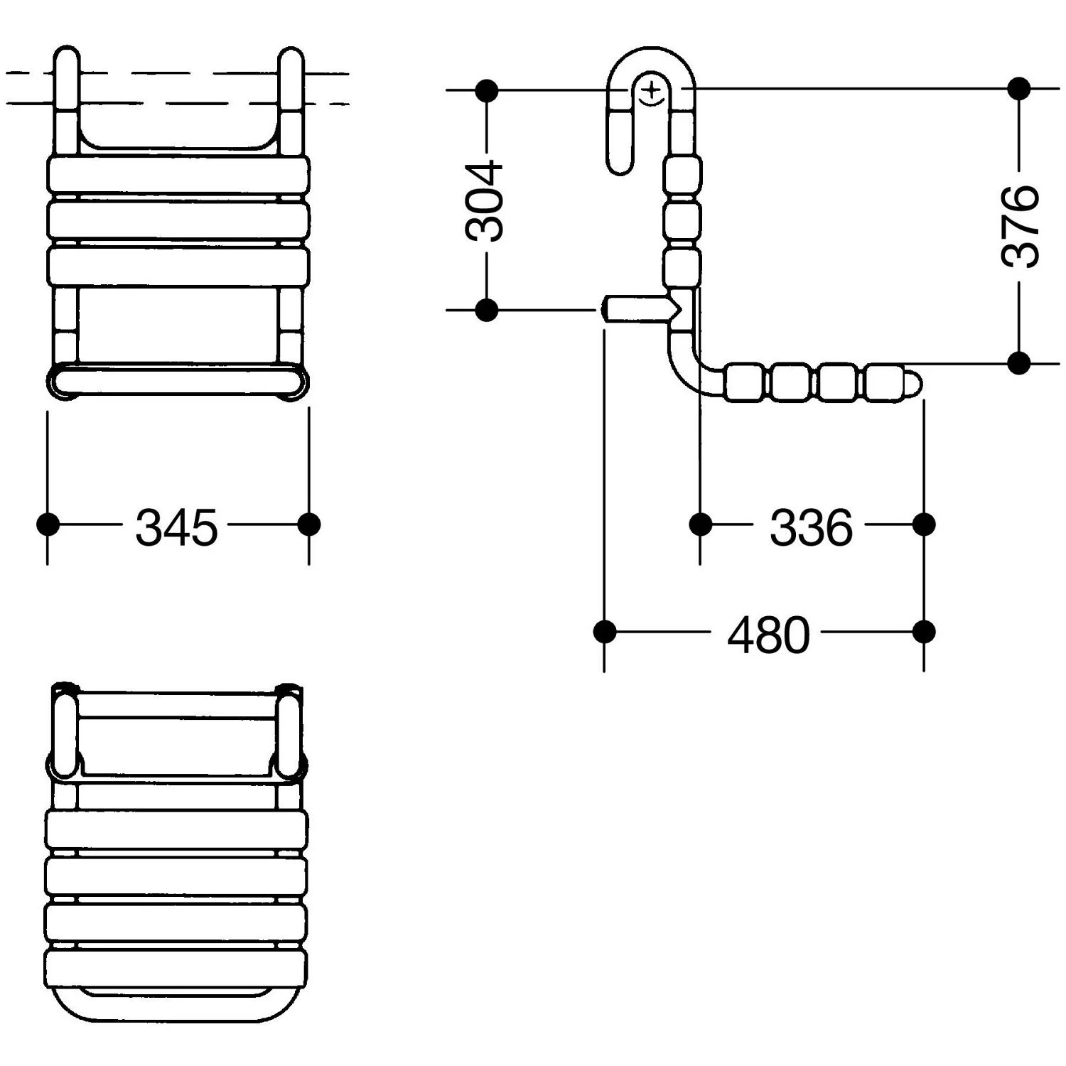 HEWI Serie 477/801 Einhängesitz Bild 4