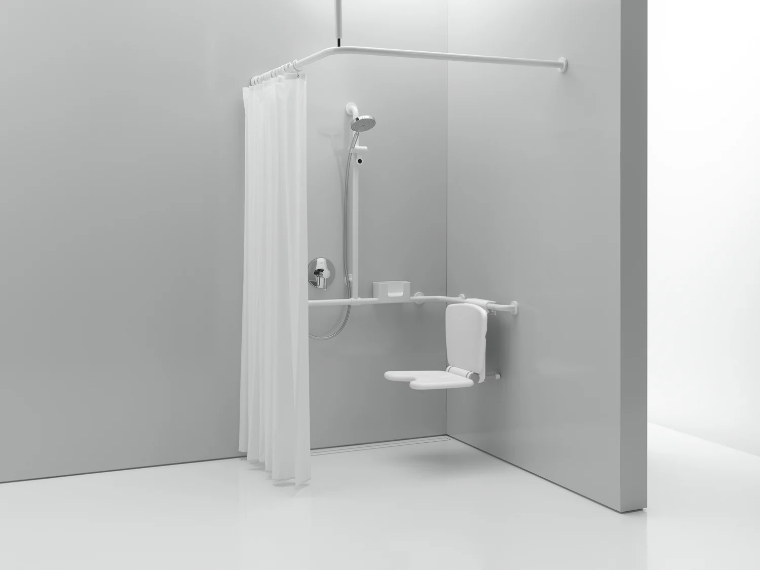 HEWI Serie 802 LifeSystem Ablagebox aus Polyamid Bild 4