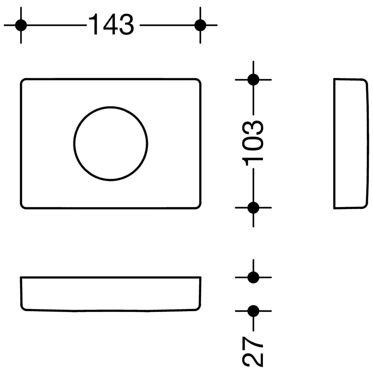 HEWI System 800K Hygienebeutelspender Bild 2