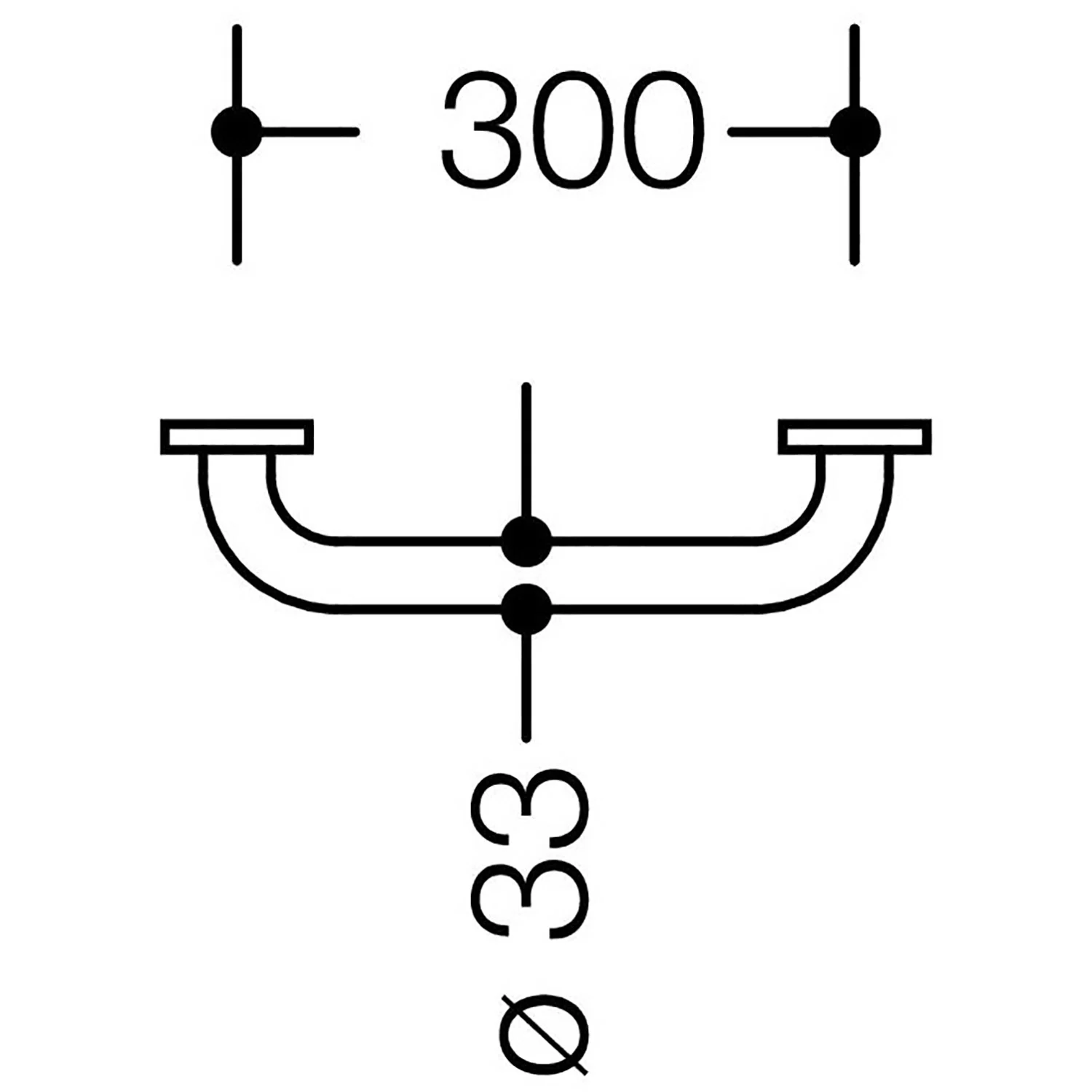 HEWI Serie 805 Classic Haltegriff Bild 2