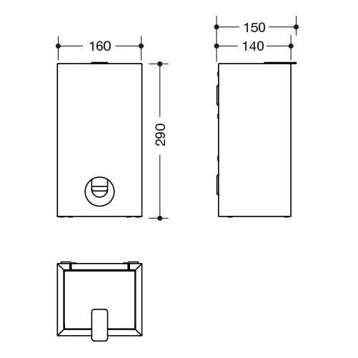 HEWI System 900 Hygienekombination Bild 2