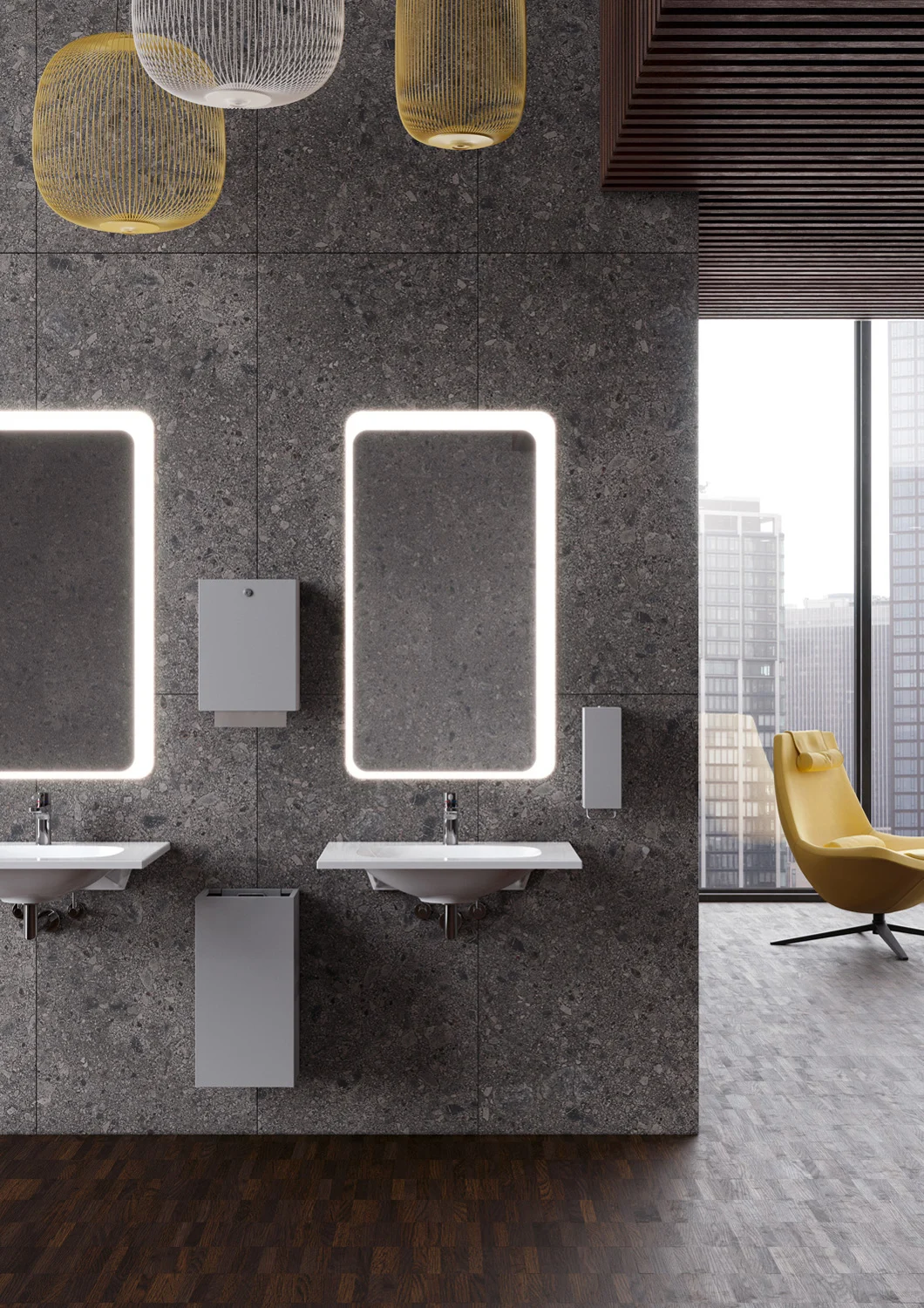 HEWI System 900 Papierhandtuchspender Bild 2