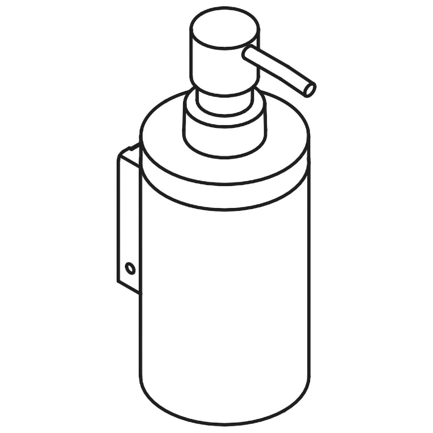 HEWI System 900 Seifenspender mit Halter Bild 4