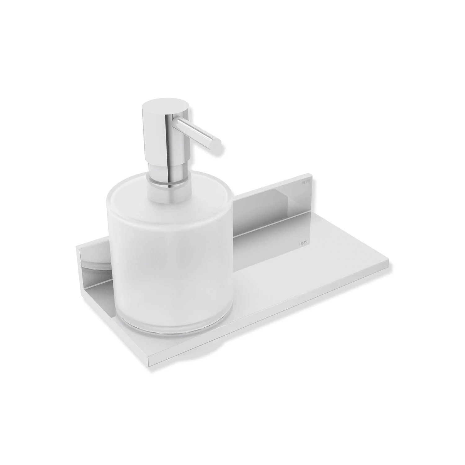 HEWI System 900 Q Ablage mit Seifen- oder Desinfektionsmittelspender
