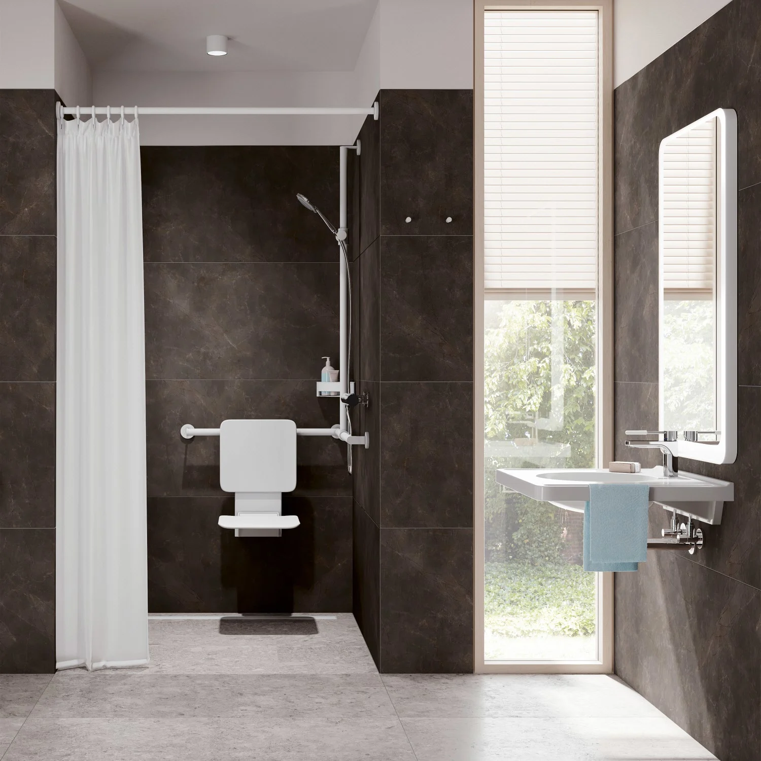 HEWI System 900 Einhängesitz Bild 3