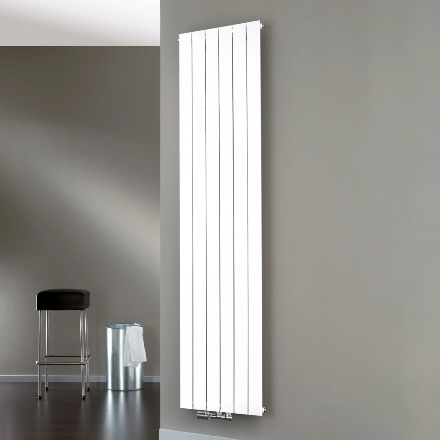 HSK Alto Badheizkörper 45 x 200 cm, Anschlüsse mittig