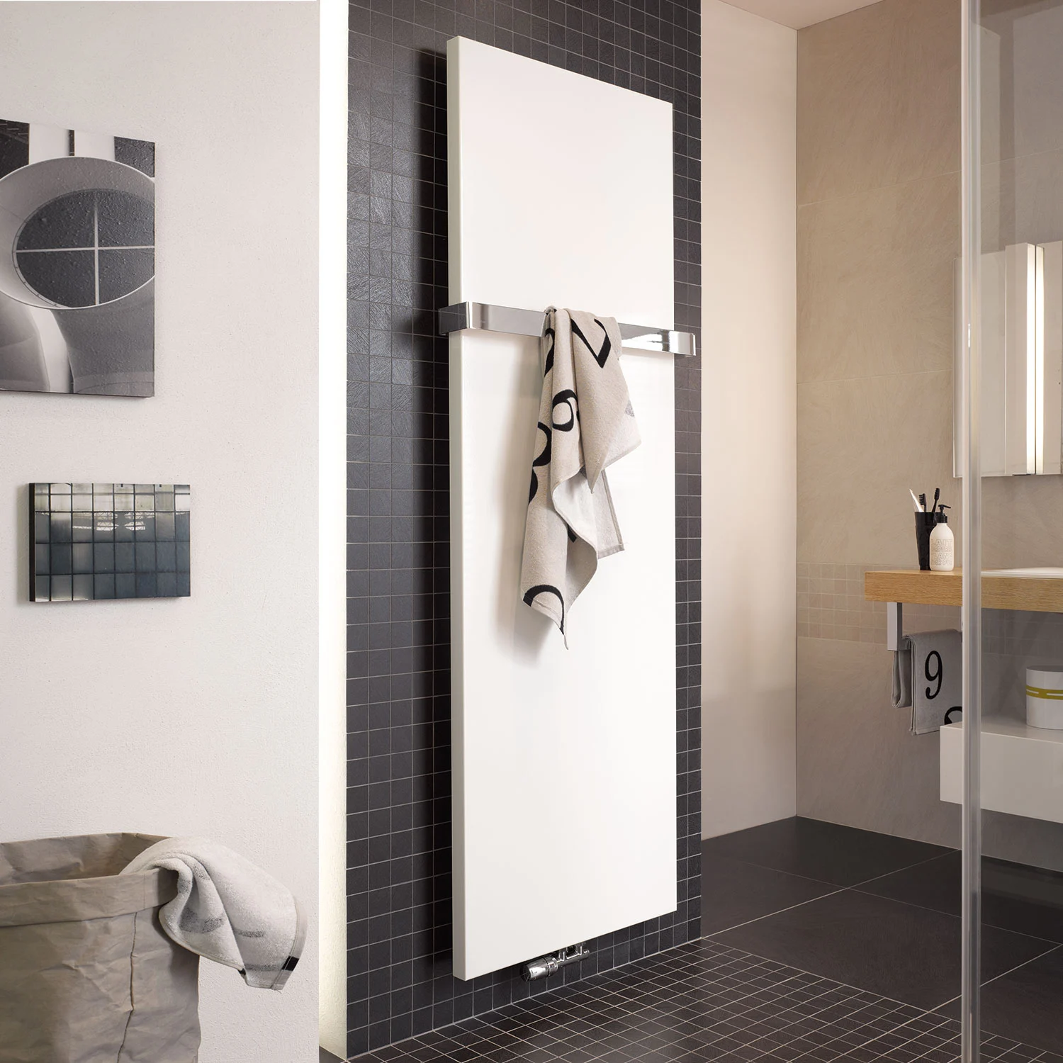 HSK Badheizkörper Atelier Line 60,8 x 180,6 cm Mittelanschluss