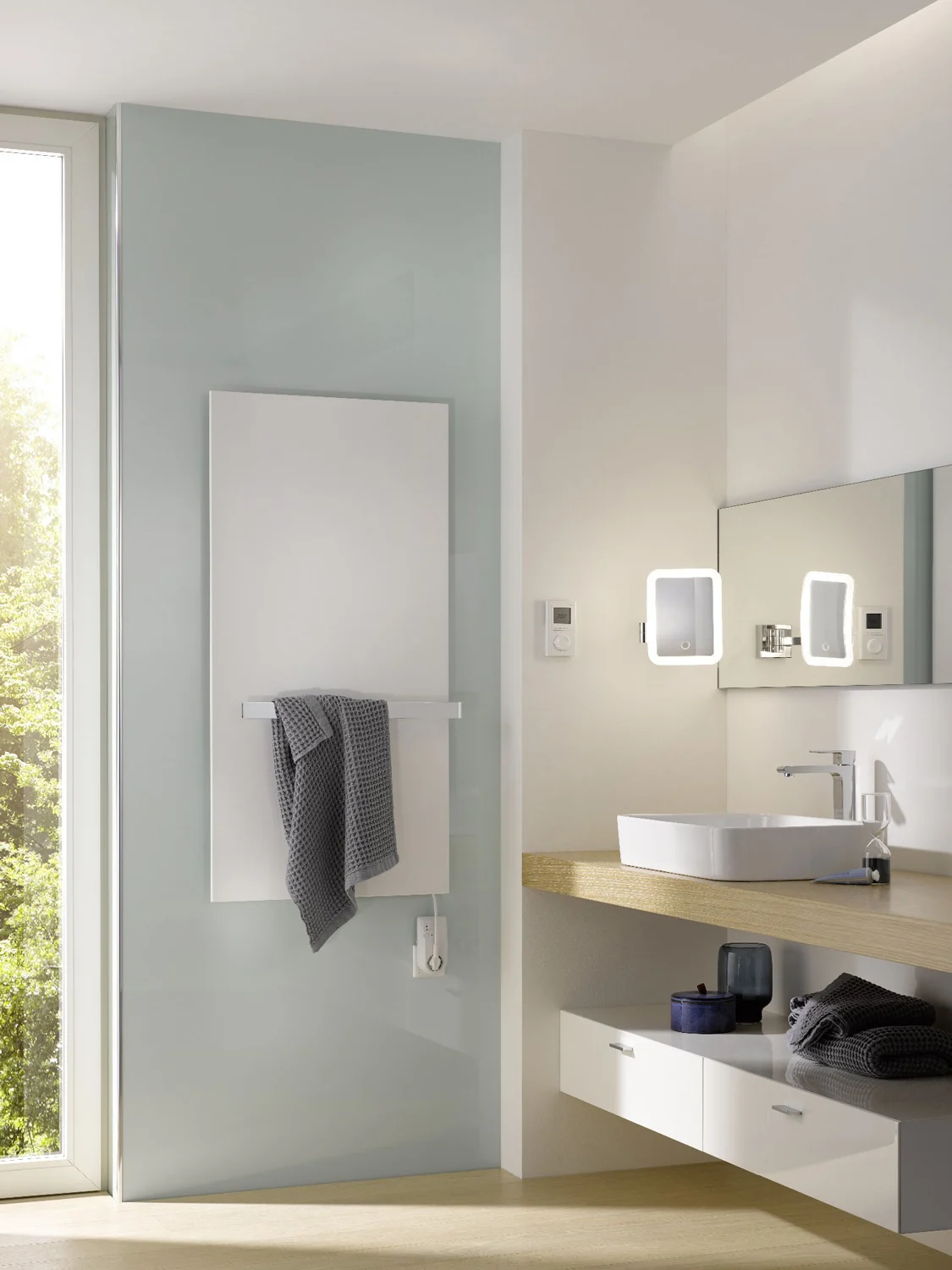 HSK Retango Infrarot-Designheizkörper Metallfront 60 x 120 cm Bild 4