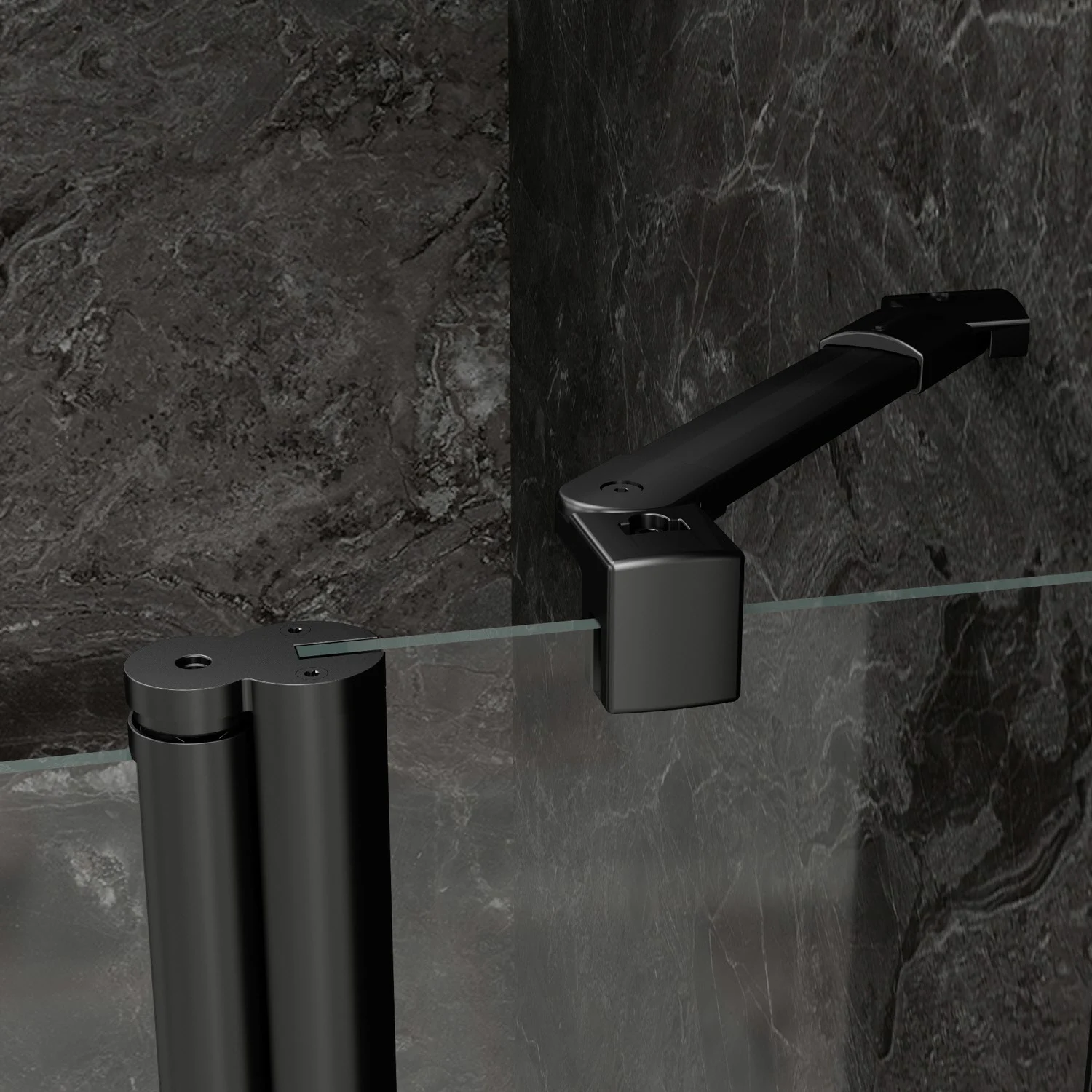 HSK EXKLUSIV 2.0 Eckeinstieg Pendeltür 4-teilig, 80 x 80 x 200 cm, mit Edelglas Beschichtung Bild 4