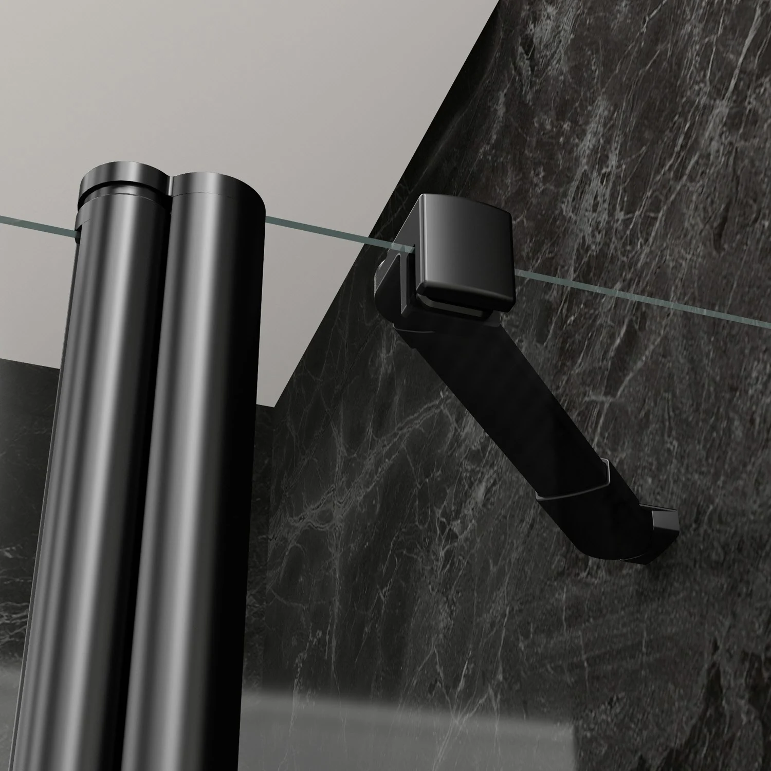 HSK EXKLUSIV 2.0 Eckeinstieg Pendeltür 4-teilig, 80 x 80 x 200 cm, mit Edelglas Beschichtung Bild 7