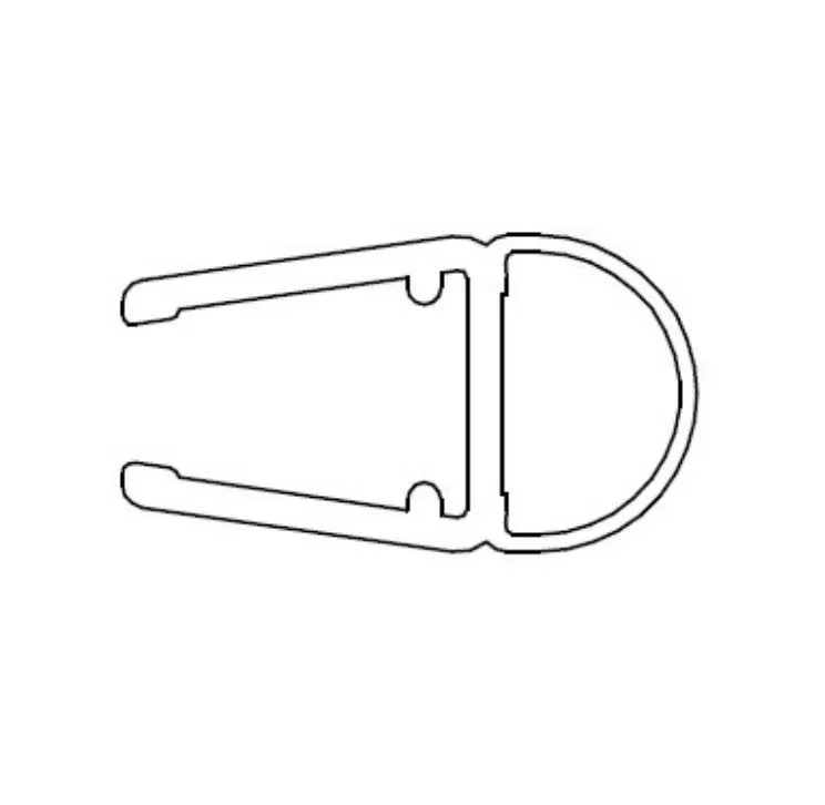 HSK Dichtung vertikal 201 cm