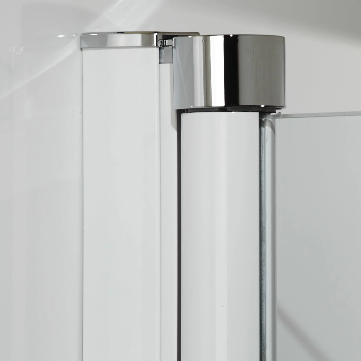 HÜPPE 501 Design pure 4-Eck Schwingfalttür Anschlag links 100 x 200 cm, Glas ohne Anti-Plaque Bild 3