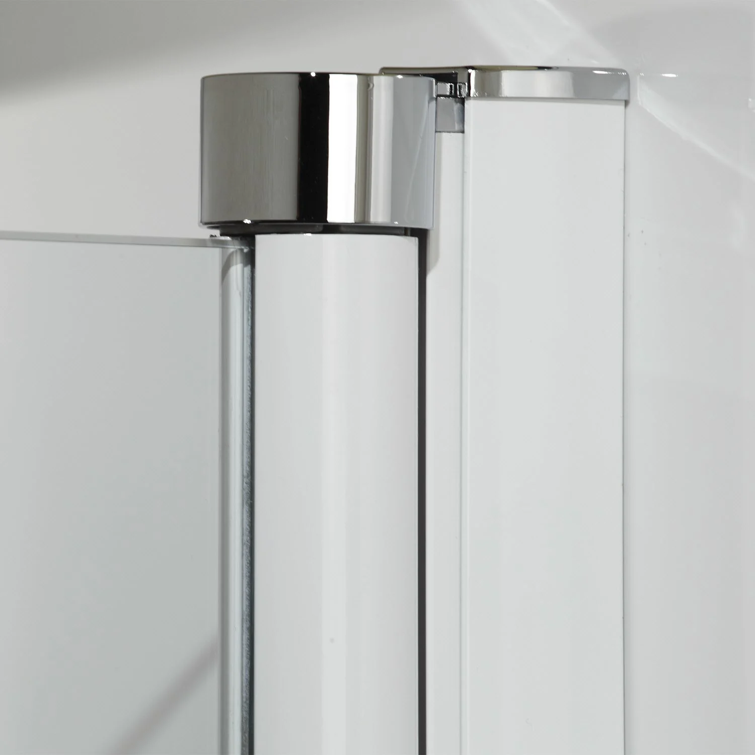 HÜPPE 501 Design pure 4-Eck Schwingfalttür Anschlag rechts 90 x 200 cm, Glas ohne Anti-Plaque Bild 3