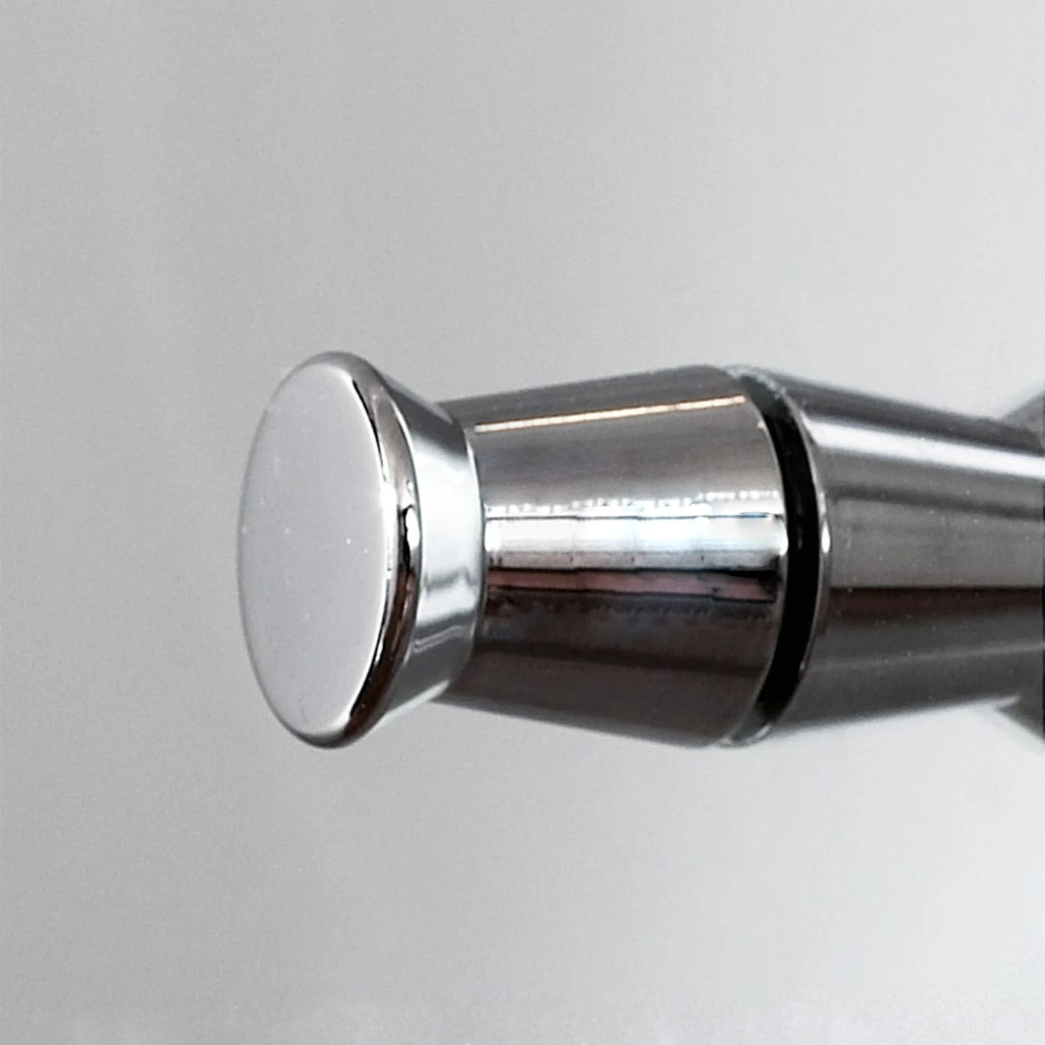 HÜPPE 501 Design pure 4-Eck Schwingtür mit festem Segment 80 x 200 cm, Glas mit Anti-Plaque Bild 2