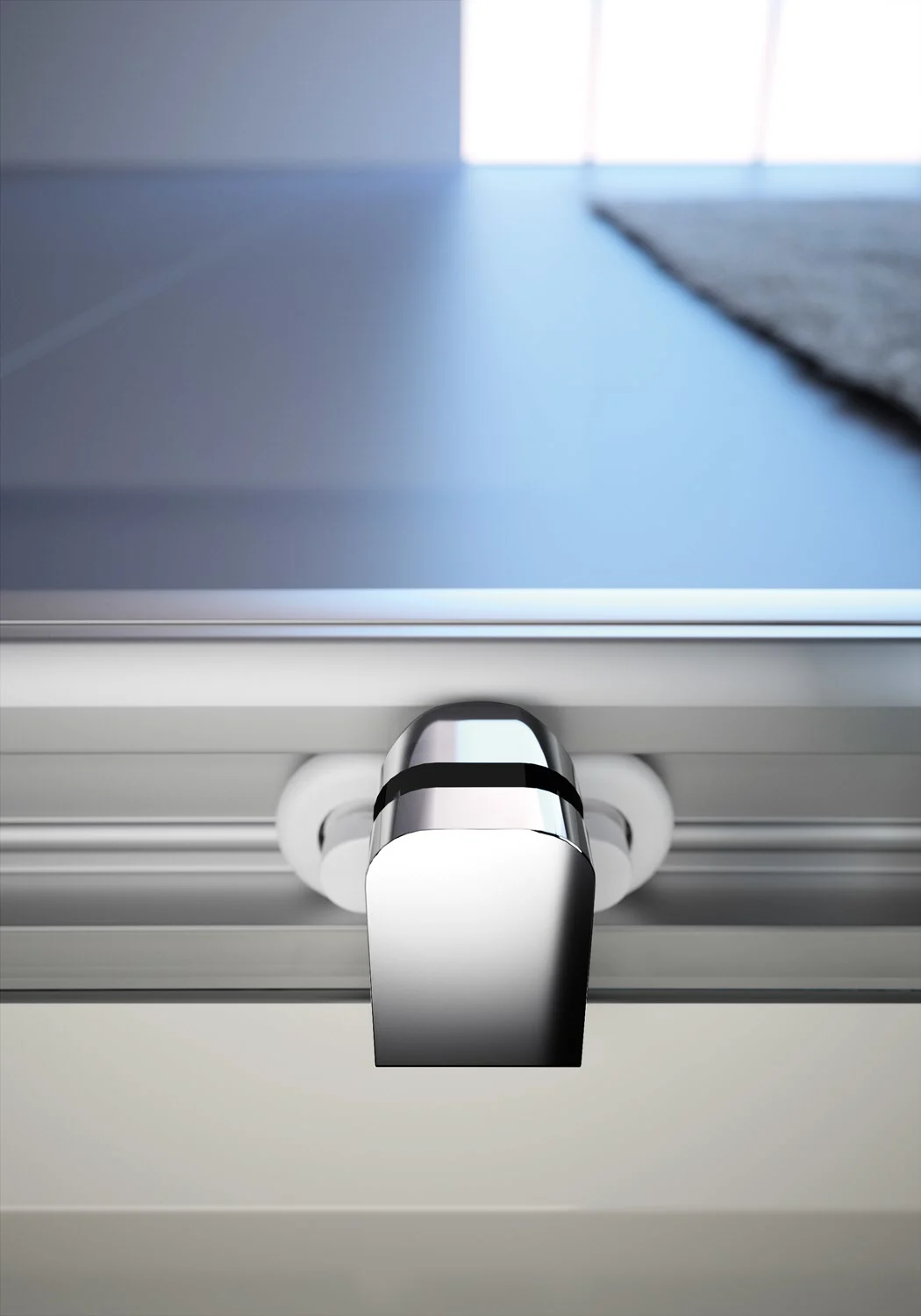 HÜPPE Alpha 2 vollgerahmt 4-Eck Gleittüreckeinstieg 2-teilig, 70 x 190 cm, Kunstglas Bild 3