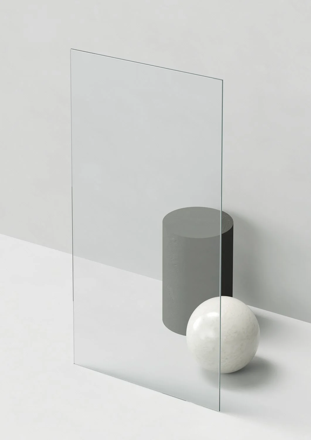 HÜPPE Design pure 4-Eck Schwingtür mit festem Segment 78 x 190 cm, Glas mit Anti-Plaque Bild 10